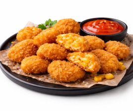 CHEESY CORN NUGGETS