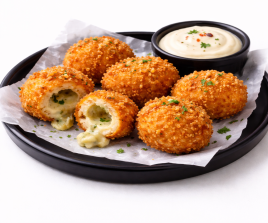 CHEESY CHICKEN SHOTS