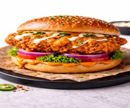 CHICKEN MAKHANI BURGER