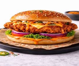 PERI PERI CHICKEN BURGER